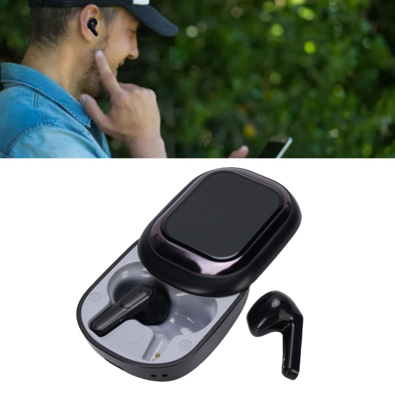 Earbuds Charging Case - Earbud BT Portabel dengan Peredam Kebisingan