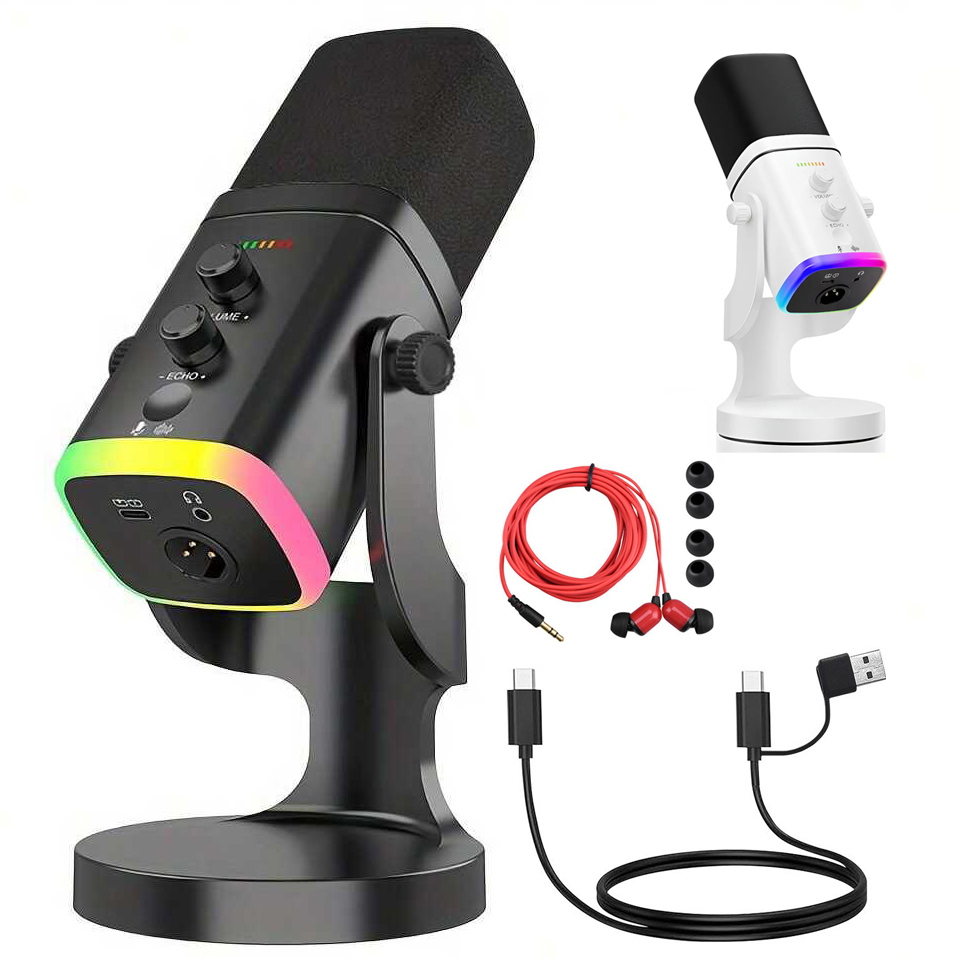 Mikrofon Dinamis USB/XLR untuk - Gaming Headset Rgb ulasan dan harga