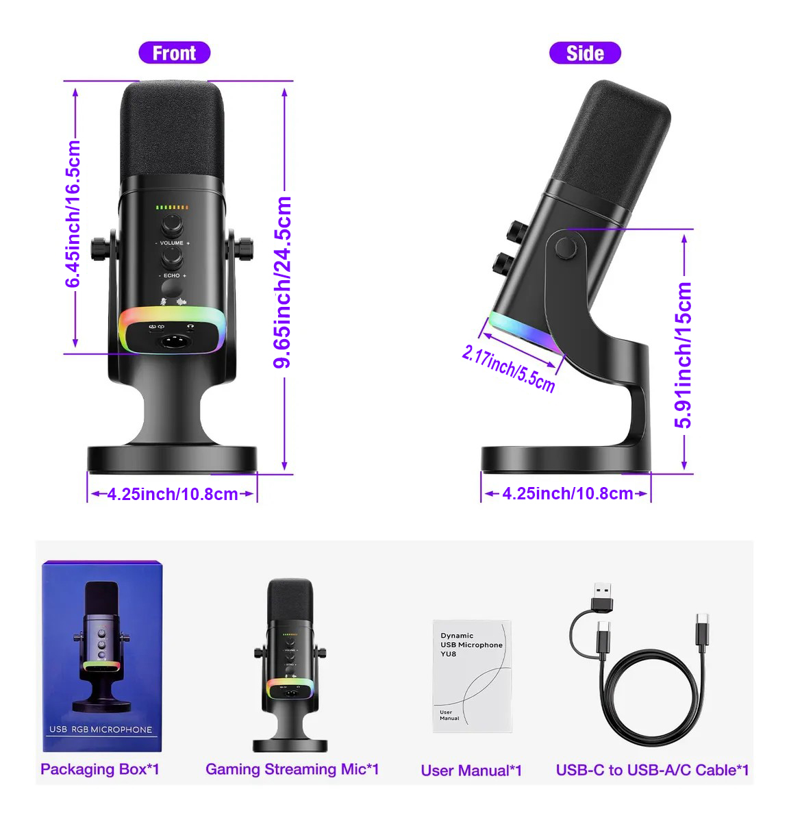 Mikrofon Dinamis USB/XLR untuk - Gaming Headset Rgb ulasan dan harga