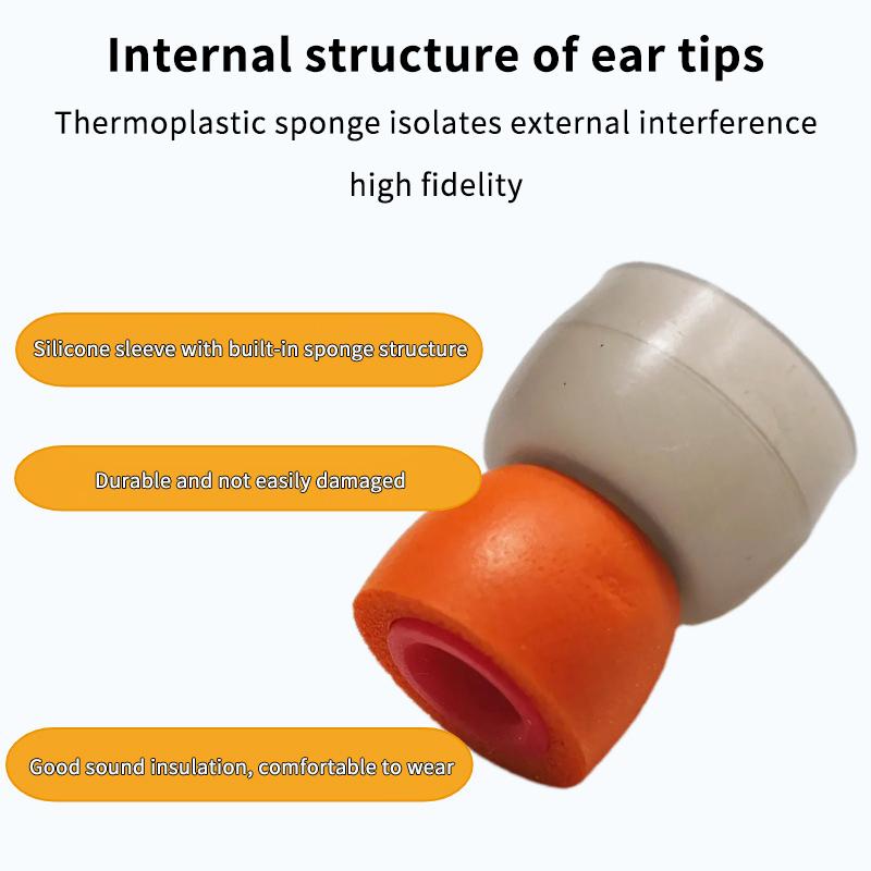 BARU Sepasang Penutup Telinga  - Earphone Foam Tip ulasan dan harga