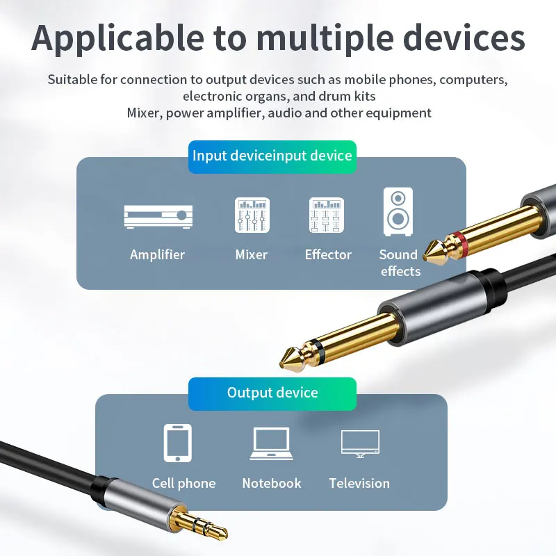 Kabel adaptor TRS, 3.5mm ke ga - Cable Extension 3.5 ulasan dan harga