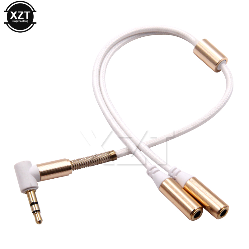 3.5Mm 1 Ke 2 Audio Aux Y Adapt - Audio Splitter Y ulasan dan harga