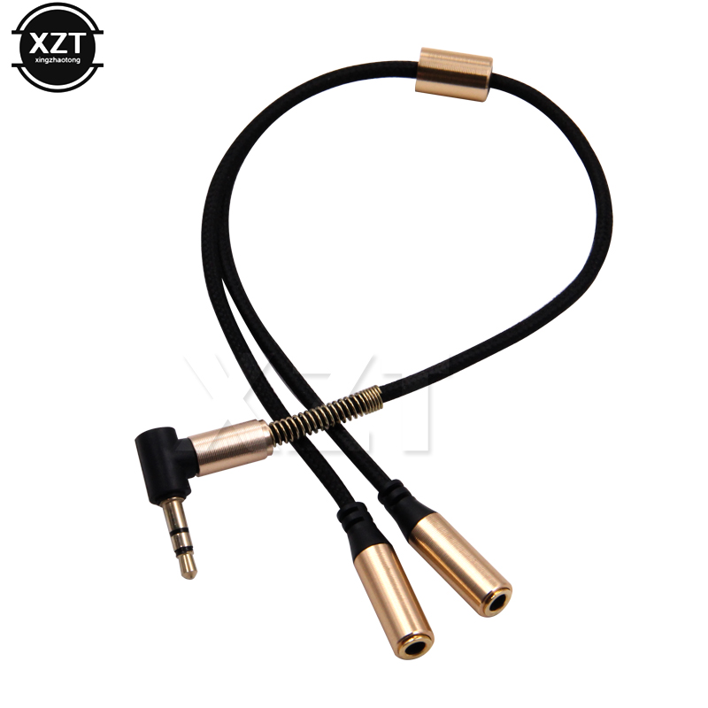 3.5Mm 1 Ke 2 Audio Aux Y Adapt - Audio Splitter Y ulasan dan harga