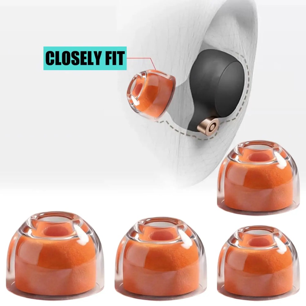 S/M/L Silikon + Busa Memori Uj - Earphone Foam Tip ulasan dan harga
