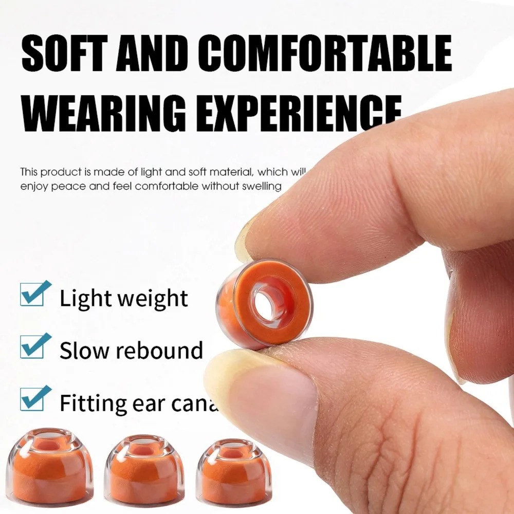 S/M/L Silikon + Busa Memori Uj - Earphone Foam Tip ulasan dan harga