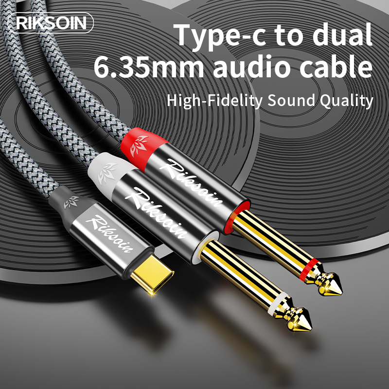 Kabel Audio USB Tipe C ke Dual - Audio Splitter Y ulasan dan harga