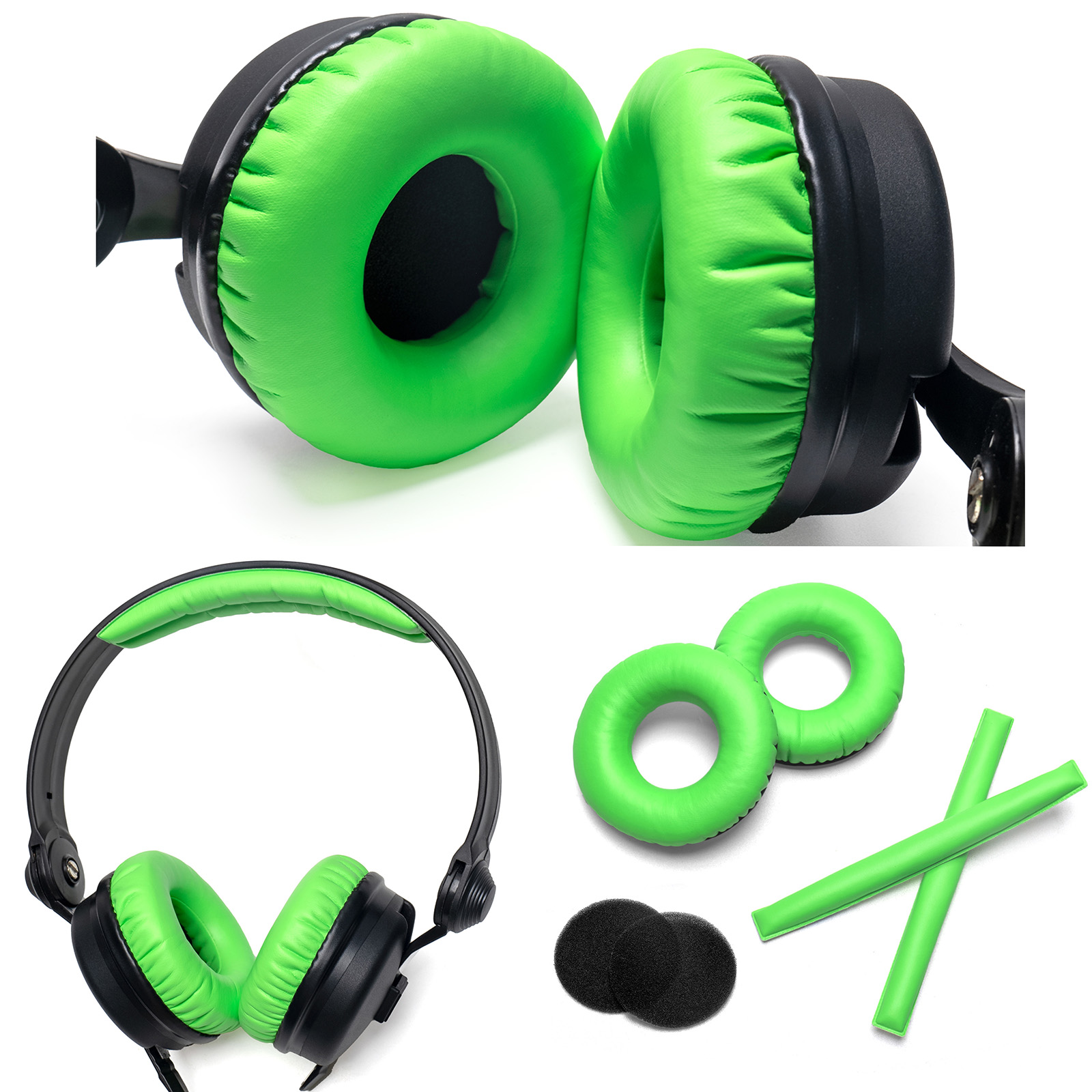 Kulit Buatan Penggantian Banta - Sennheiser Headphone Hd 25 ulasan dan harga