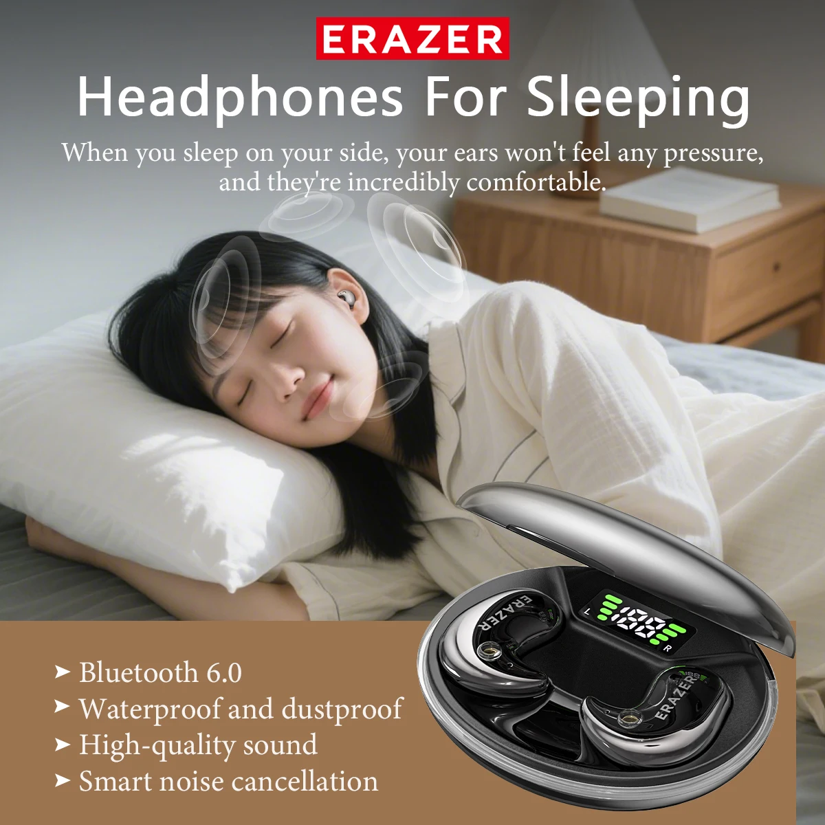 EARZER XF58 Headphone Bluetoot - Wired Earphone Mic ulasan dan harga