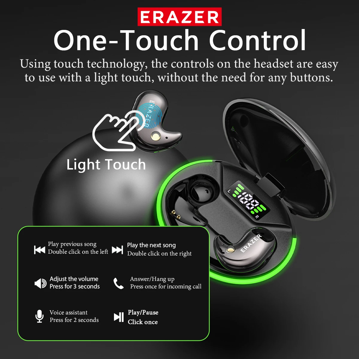 EARZER XF58 Headphone Bluetoot - Wired Earphone Mic ulasan dan harga