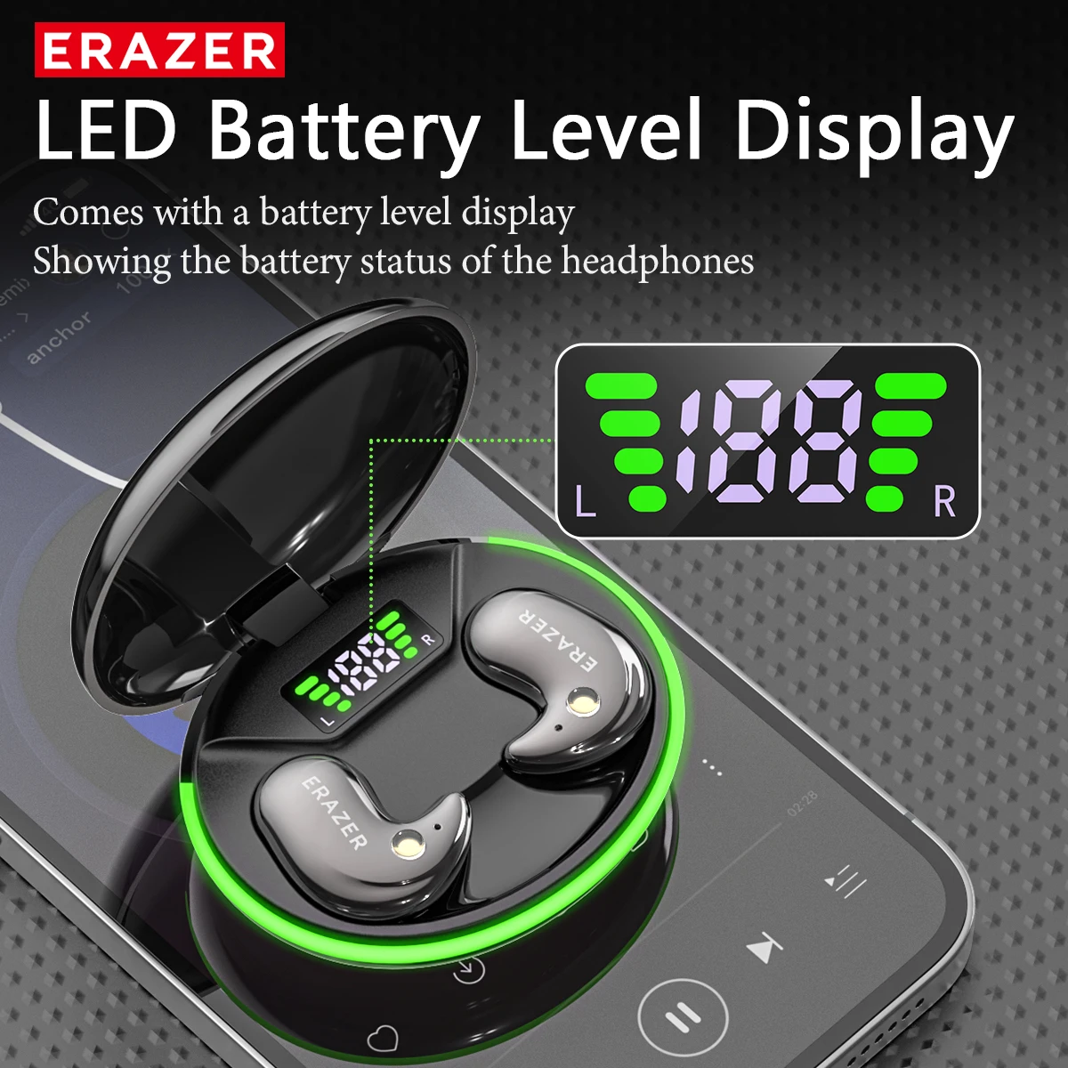 EARZER XF58 Headphone Bluetoot - Wired Earphone Mic ulasan dan harga