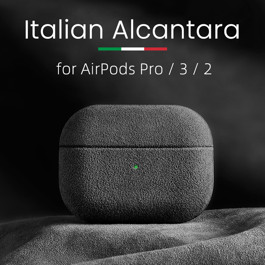 Casing ALCANTARA untuk AirPods - Bluetooth Headset On Ear ulasan dan harga