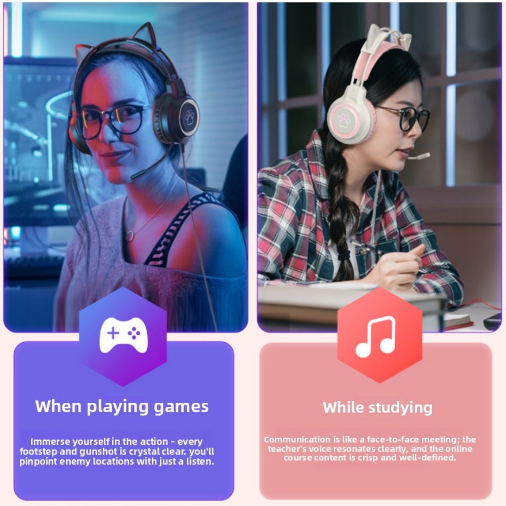 Earphone Gaming RGB dengan Mik - Gaming Headset Rgb ulasan dan harga