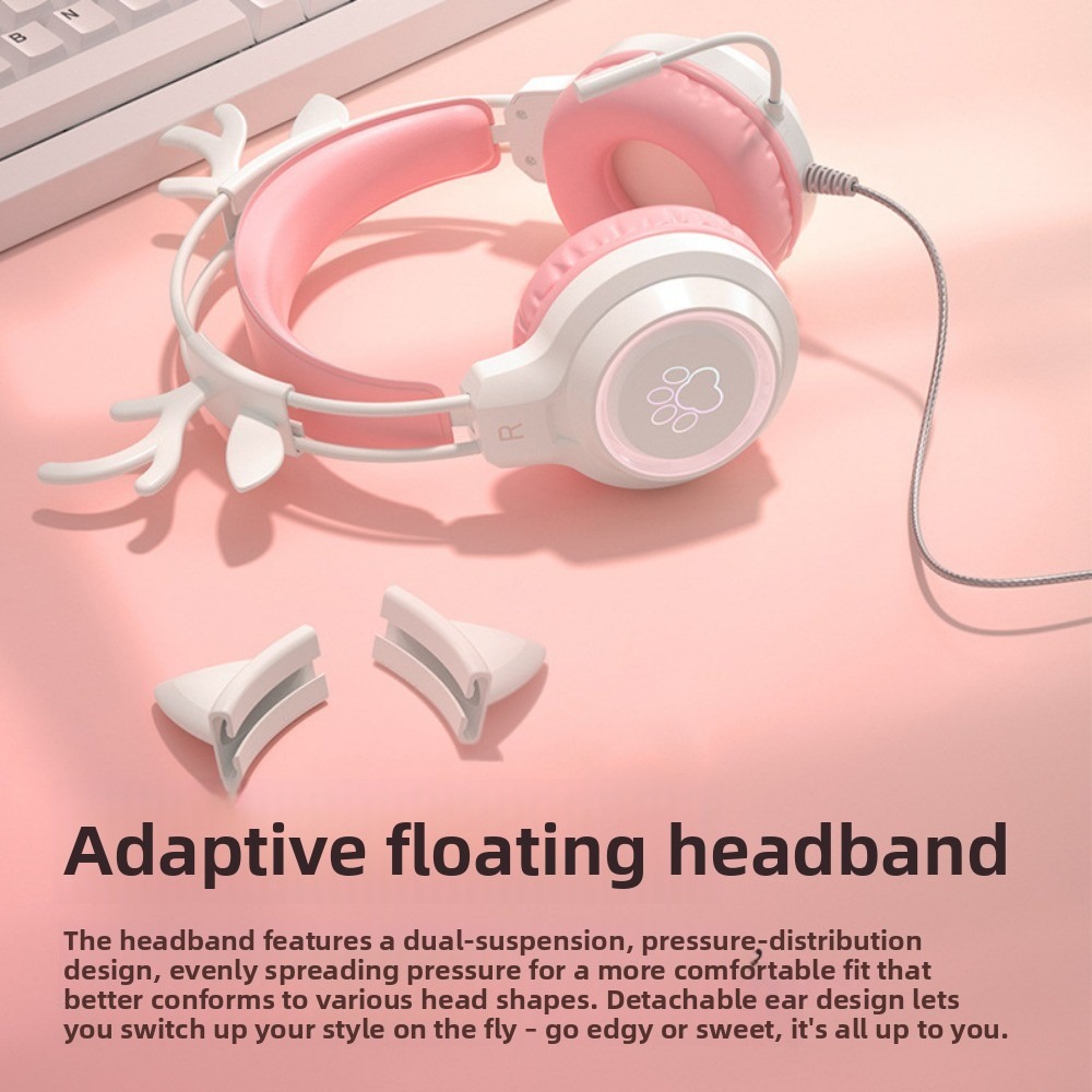 Earphone Gaming RGB dengan Mik - Gaming Headset Rgb ulasan dan harga
