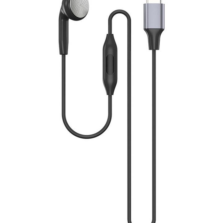 DT75BG Tipe C Earbud Tunggal d - Wired Earphone Mic ulasan dan harga